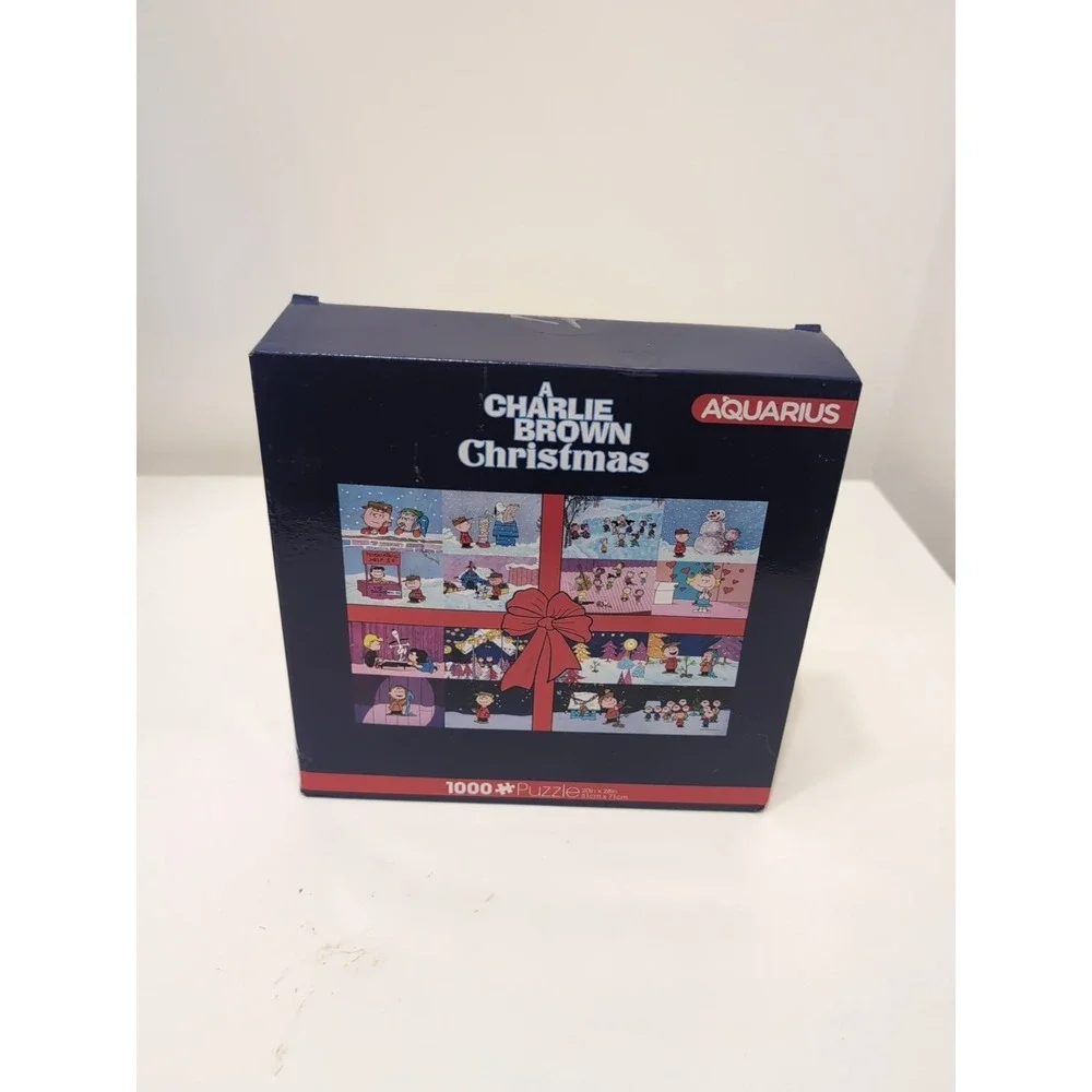 Peanuts Charlie Brown 1000 Piece‎ Puzzle Wrapping Paper Aquarius